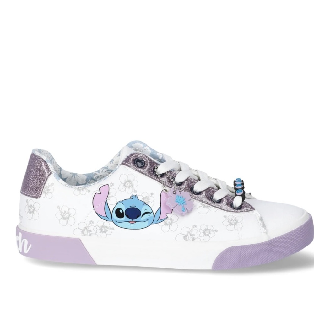 Disney Stitch Women's Low Top Lace Up Sneaker - Picture 5 of 6